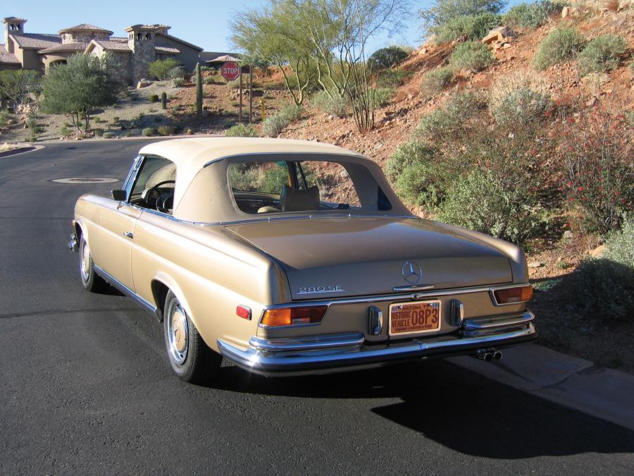  Mercedes-Benz 280 SE Cabriolet 1970 года  (фото 20 из 23)